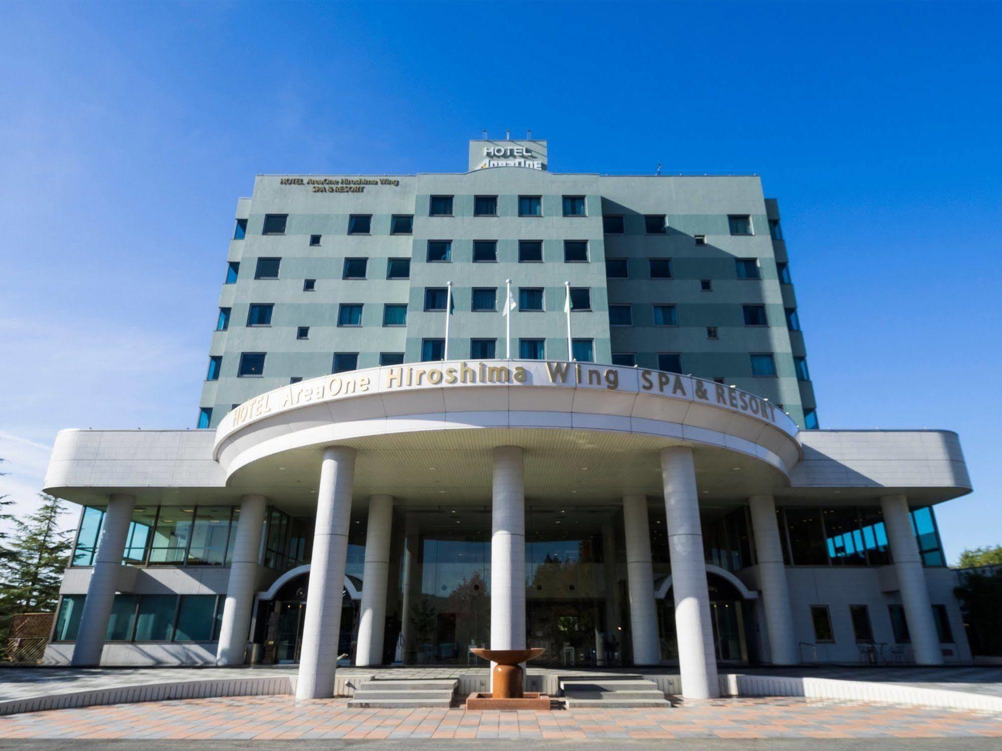 Hotel Areaone Hiroshima Wing Хигасихиросима Экстерьер фото