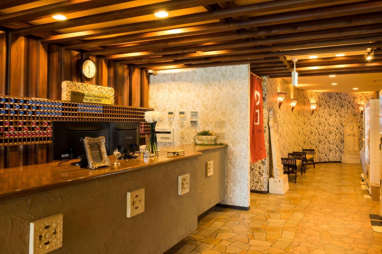 Hotel Areaone Hiroshima Wing Хигасихиросима Экстерьер фото