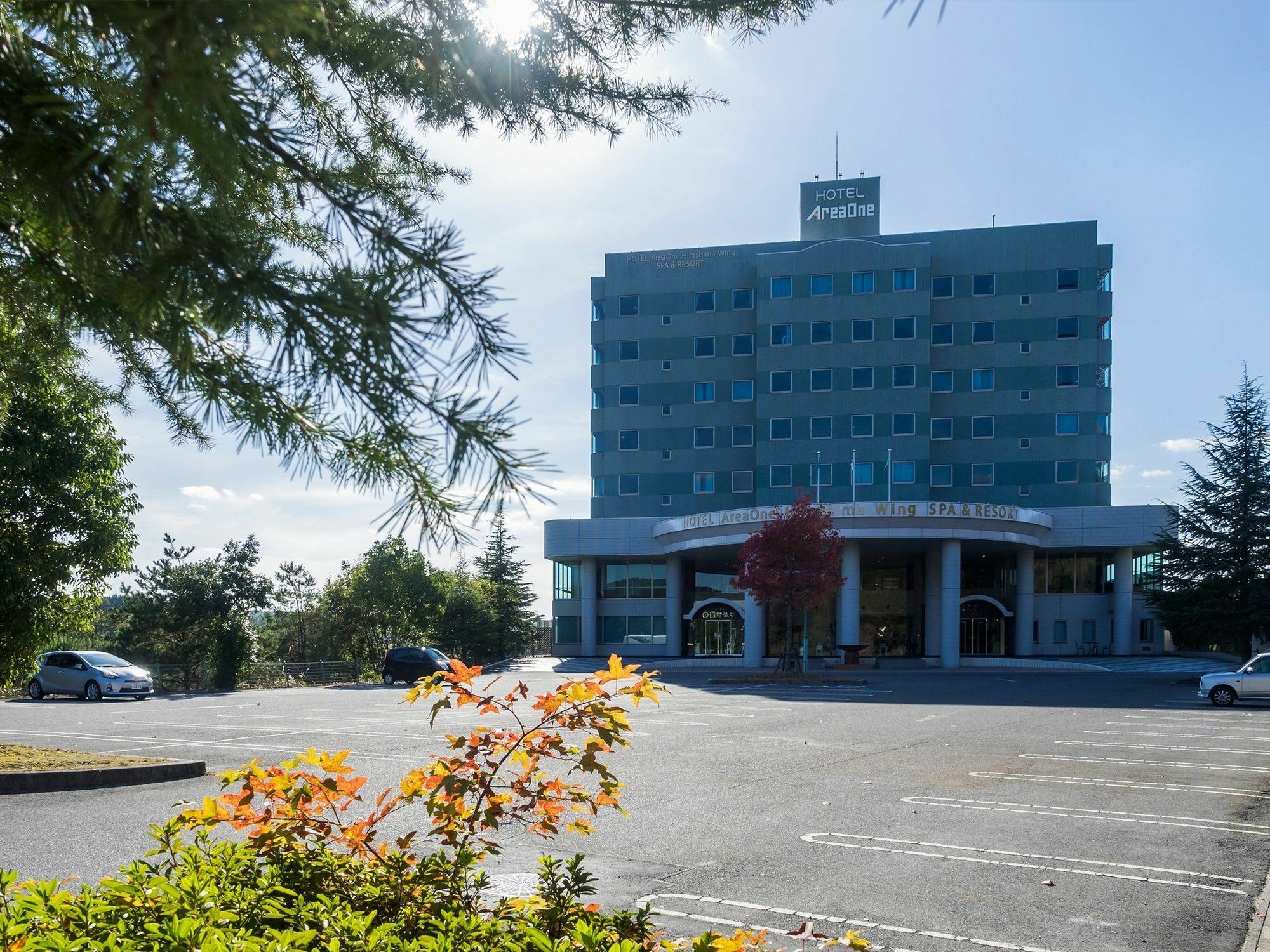 Hotel Areaone Hiroshima Wing Хигасихиросима Экстерьер фото